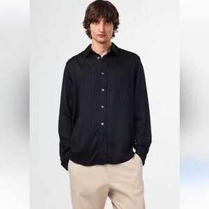 NN07 NO NATIONALITY Colby Blue Shirt XL